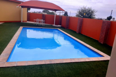 runs swimming pool